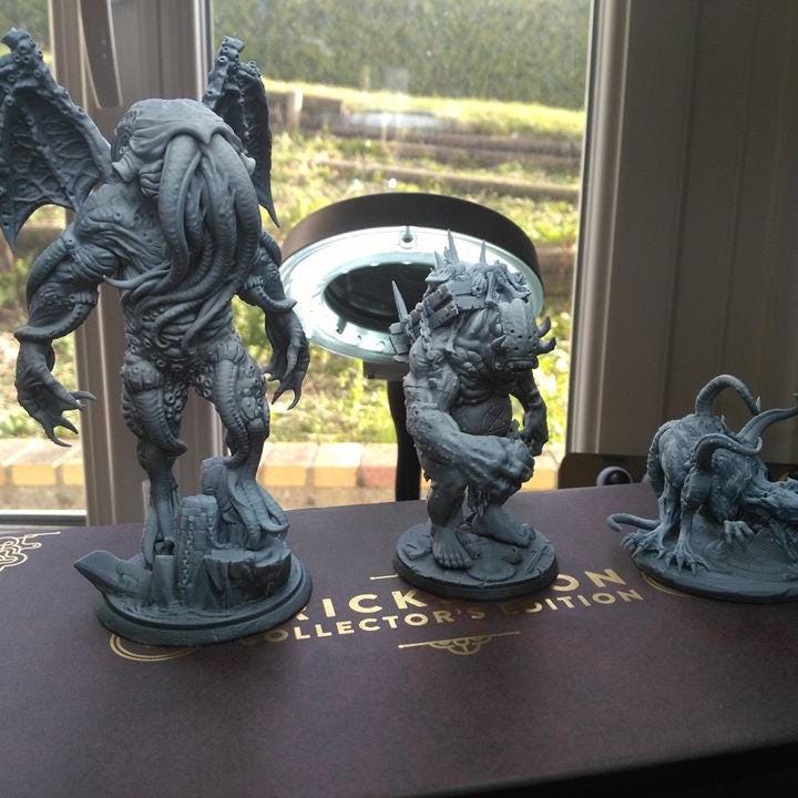 Cthulhu - | Fantasy | Print your Monster | PathFinder | Mini | Tabletop Wargaming | Dungeons and Dragons | Resin | Fantasy | RPG | D&D