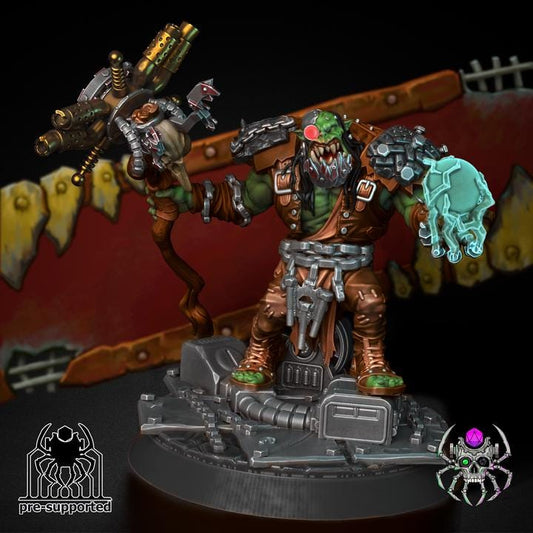 Storm Caller Orkz • 32mm Grimdark Ork Miniature Set for Sci-Fi Wargames & TTRPG | Eight Legs Miniatures mini