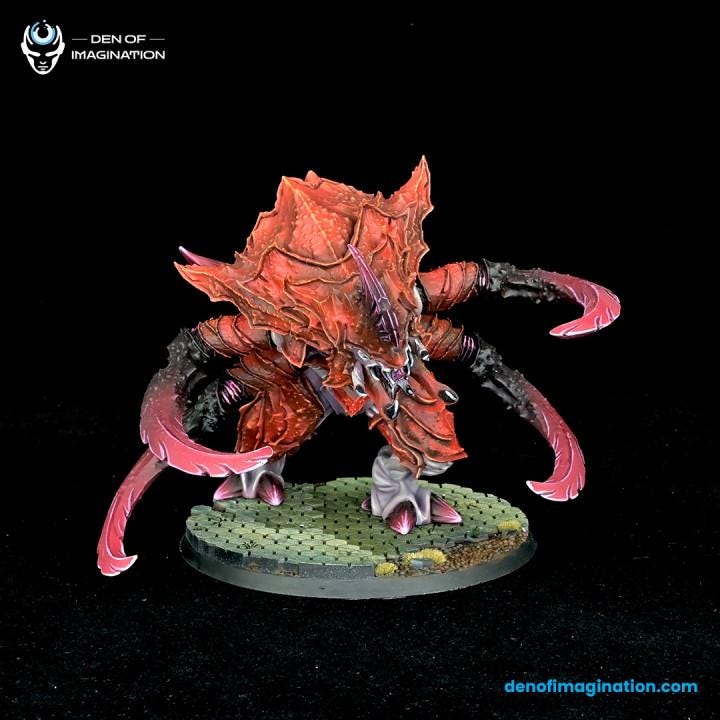 UltraFex Prime - Miniatures - Hive Kelth - Wildmesh - Tabletop Wargaming for Grimdark | Alternative  | OPR Sci-Fi mini Bug Alien