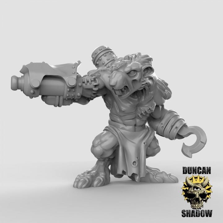 Rat Ogres | Duncan Shadow| PathFinder | Mini | Tabletop Wargaming | Dungeons and Dragons | Resin | Fantasy | RPG