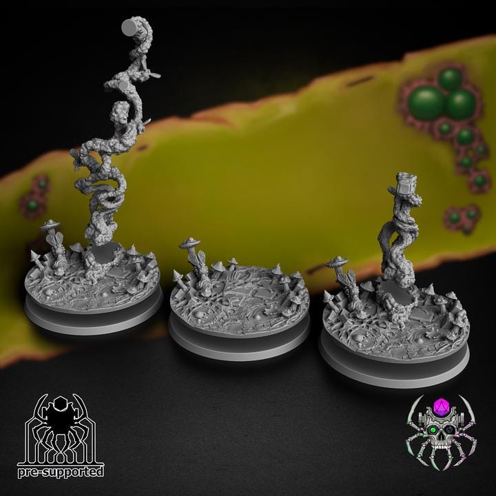 Cordyceptic Ammo-Beetle • 32mm Grimdark Ork Miniatures Set for Sci-Fi Wargames & TTRPG | Eight Legs Miniatures mini