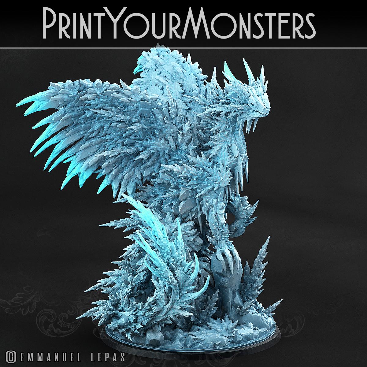 Basalt Elemental Battle Miniatures | Print Your Monster | Fantasy | Grimdark | DnD | Tabletop Wargaming Mini