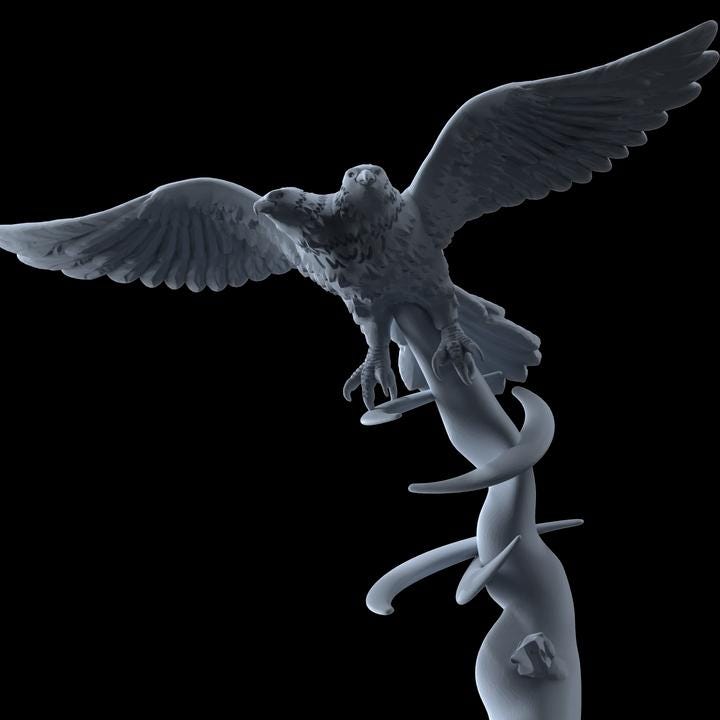 Inquisitaria Collosea Hammer and Eagle  - Belthazar - Printerra Studios - Tabletop Wargaming Miniature for Grimdark | OPR | Sci-fi