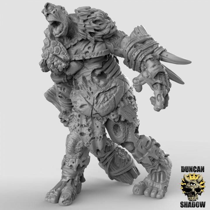 Undead Chaos Titan | Duncan Shadow | PathFinder | Mini | Tabletop Wargaming | Dungeons and Dragons | Resin | Fantasy | RPG