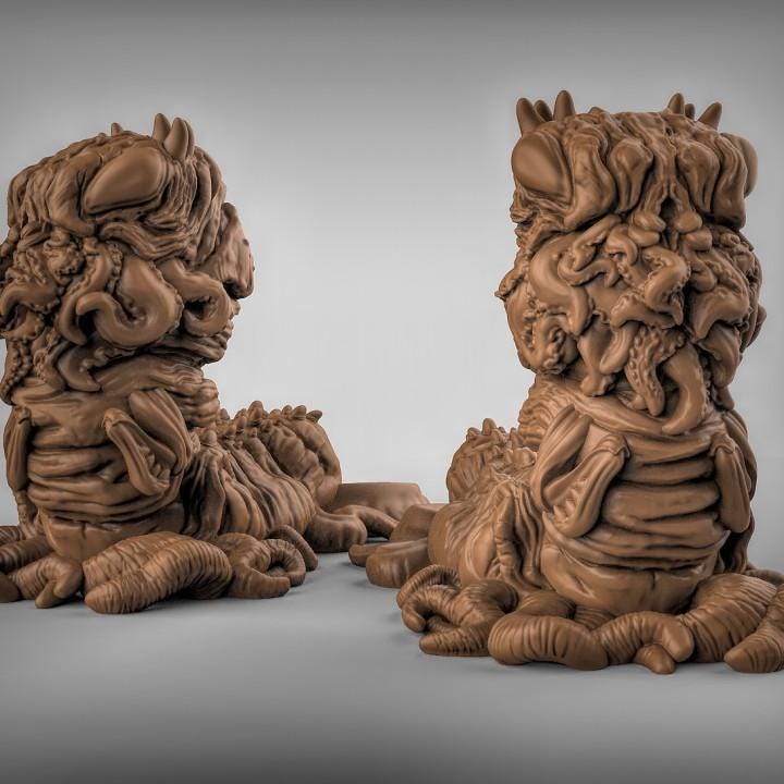 Carrion Crawlers | Duncan Shadow | PathFinder | Mini | Tabletop Wargaming | Dungeons and Dragons | Resin | Fantasy | RPG