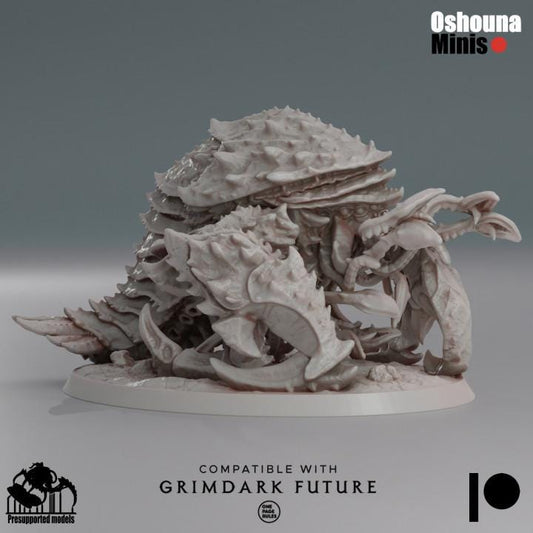 Kraken - Deep Hive - Deep Hive - Oshounaminis - Tabletop wargaming miniature for Grimdark | OPR | Sci-fi | Alien Bug Proxy | Printed mini