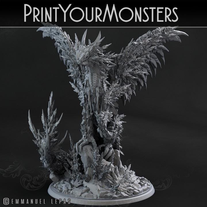 HoarFrost Dragon | Fantasy | Print your Monster