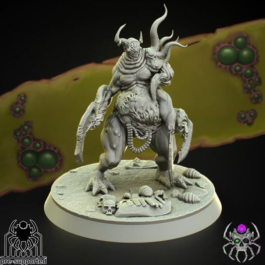 Plague Cursed Abomination - Sci-Fi Wargames & TTRPG | Eight Legs Miniatures mini