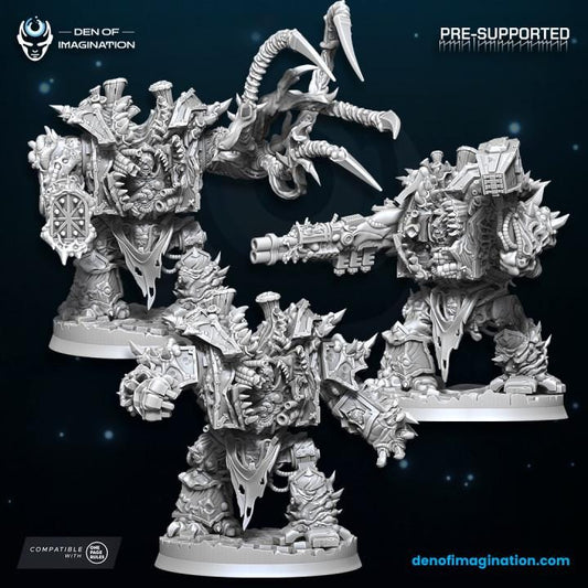 Plague Juggernaut - Miniatures - Wildmesh - Tabletop Wargaming for Grimdark | Alternative  | OPR Sci-Fi mini
