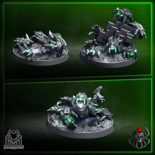 Metal Born Grinder Beetles - Sci-Fi Wargames & TTRPG | Eight Legs Miniatures mini
