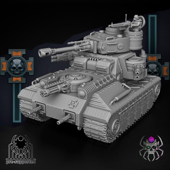 Korps Of Ashes • Guard - Miniature Set for Sci-Fi Wargames & TTRPG | Eight Legs Miniatures mini