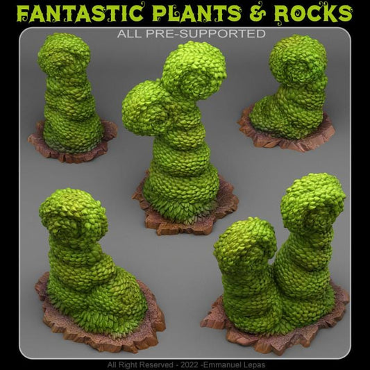 Majestic Hedge Wargaming Terrain Objectives | Fantastic Plants and Rocks | PathFinder | Mini | Dungeons and Dragons | Fantasy | RPG