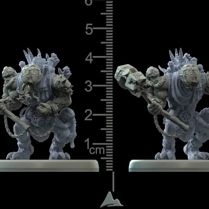 Igor Abominations - Genetist Fleshsculptor - Printerra Studios - Tabletop Wargaming Miniature for Grimdark | OPR | Sci-fi