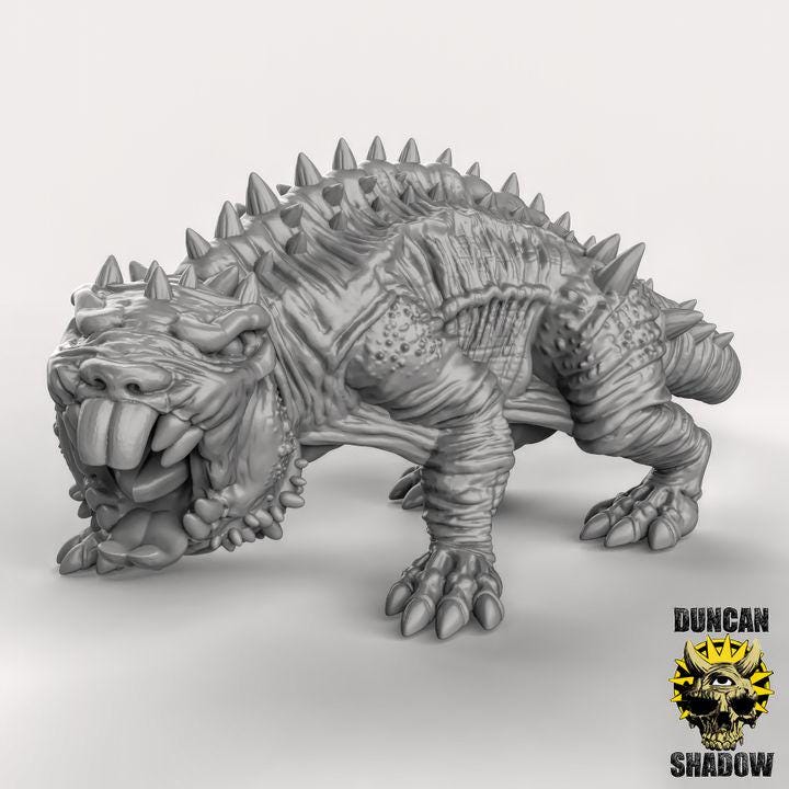 Mole Rats | Duncan Shadow| PathFinder | Mini | Tabletop Wargaming | Dungeons and Dragons | Resin | Fantasy | RPG