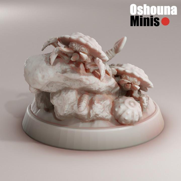 Alien swarms (1-9) - Deep Hive - Oshounaminis - Tabletop wargaming miniature for Grimdark | OPR | Sci-fi | Alien Bug Proxy