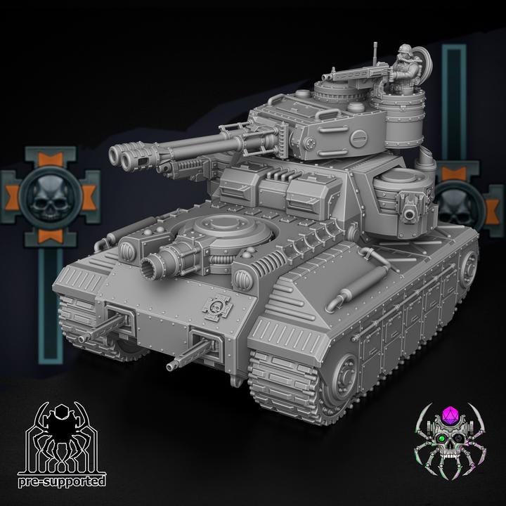 Korps Of Ashes • Guard - Miniature Set for Sci-Fi Wargames & TTRPG | Eight Legs Miniatures mini