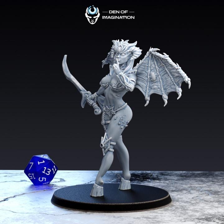 Chaos miniatures Mechanicum Hive Pinup Temptress Trio - Miniatures - WildMesh - for Grimdark | OPR | Sci-fi