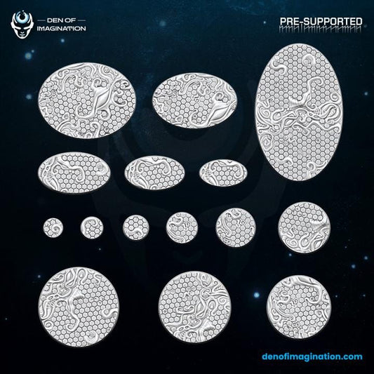 Chaos Void Infestation Bases - Wildmesh - Tabletop Wargaming Grimdark Scifi Fantasy Daemon Grimdark