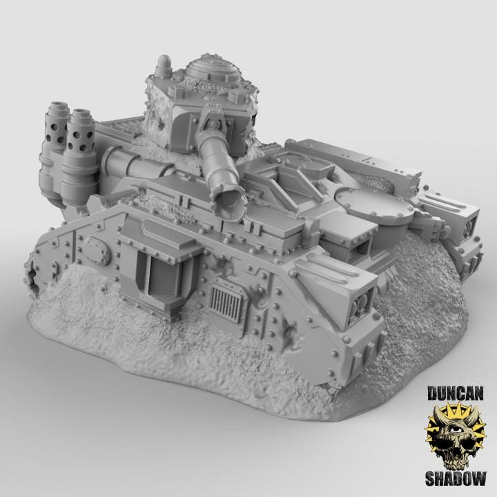 Wrecked Tanks | Duncan Shadow| PathFinder | Mini | Tabletop Wargaming | Dungeons and Dragons | Resin | Fantasy | RPG