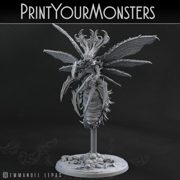 Wasp Queen | Fantasy | Print your Monster