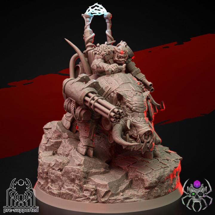 Ork Raider - Eight Legs Miniatures - Tabletop Wargaming for Grimdark | Alternative  | OPR Sci-Fi mini