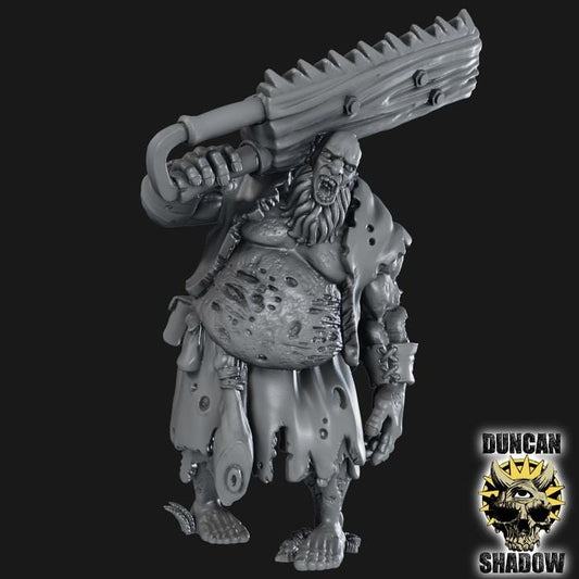 The Miller Zombie Brute | Duncan Shadow | April 25 release PathFinder | Tabletop Wargaming | Dungeons and Dragons | Resin | Fantasy | RPG