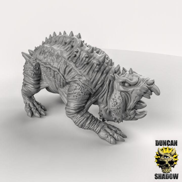 Mole Rats | Duncan Shadow| PathFinder | Mini | Tabletop Wargaming | Dungeons and Dragons | Resin | Fantasy | RPG