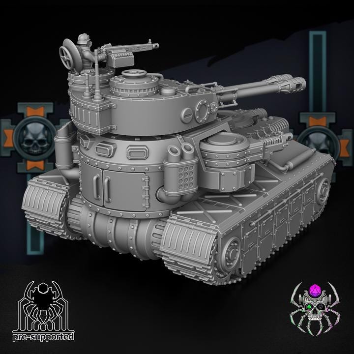 Korps Of Ashes • Guard - Miniature Set for Sci-Fi Wargames & TTRPG | Eight Legs Miniatures mini