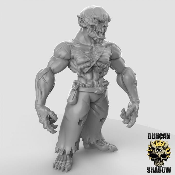 Ghouls | Duncan Shadow | PathFinder | Mini | Tabletop Wargaming | Dungeons and Dragons | Resin | Fantasy | RPG