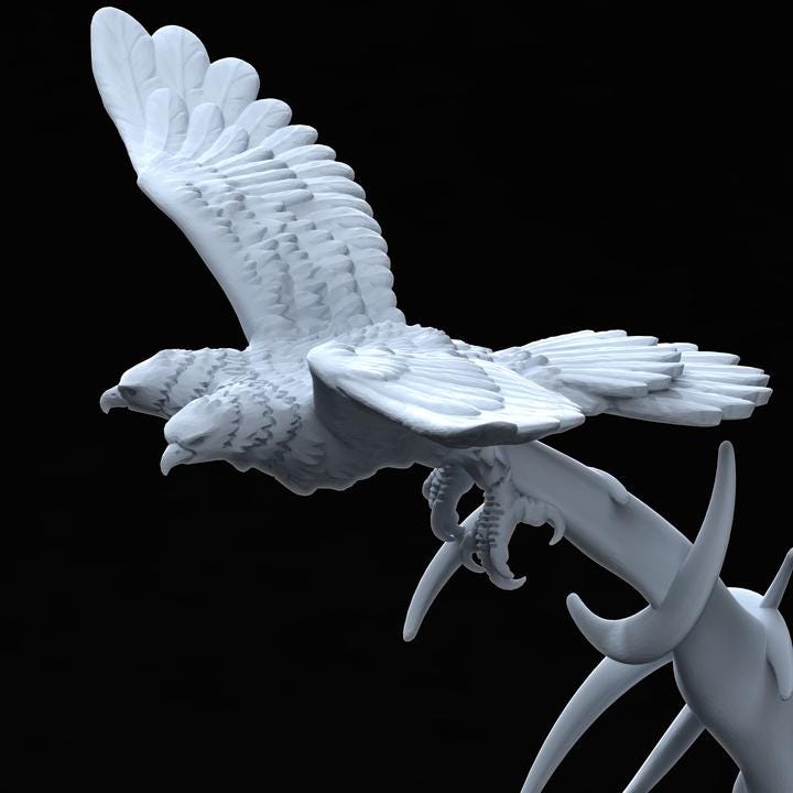 Inquisitaria Collosea Hammer and Eagle  - Belthazar - Printerra Studios - Tabletop Wargaming Miniature for Grimdark | OPR | Sci-fi