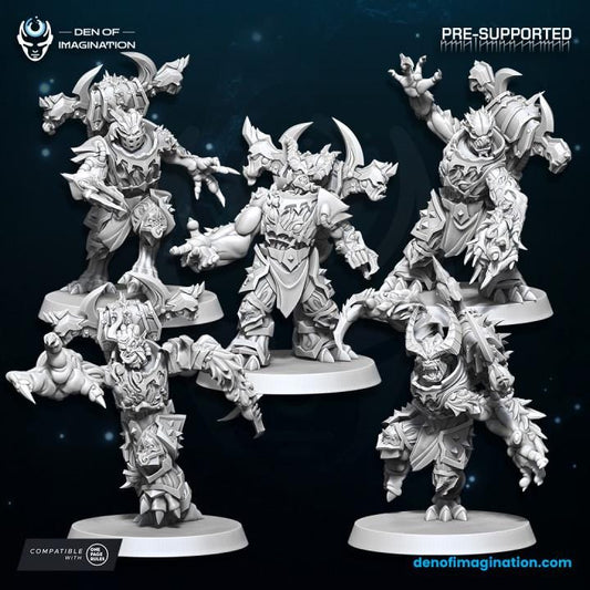 Haunted Gladiators of Wrath - Miniatures - Wildmesh - Tabletop Wargaming for Grimdark | Alternative  | OPR Sci-Fi mini