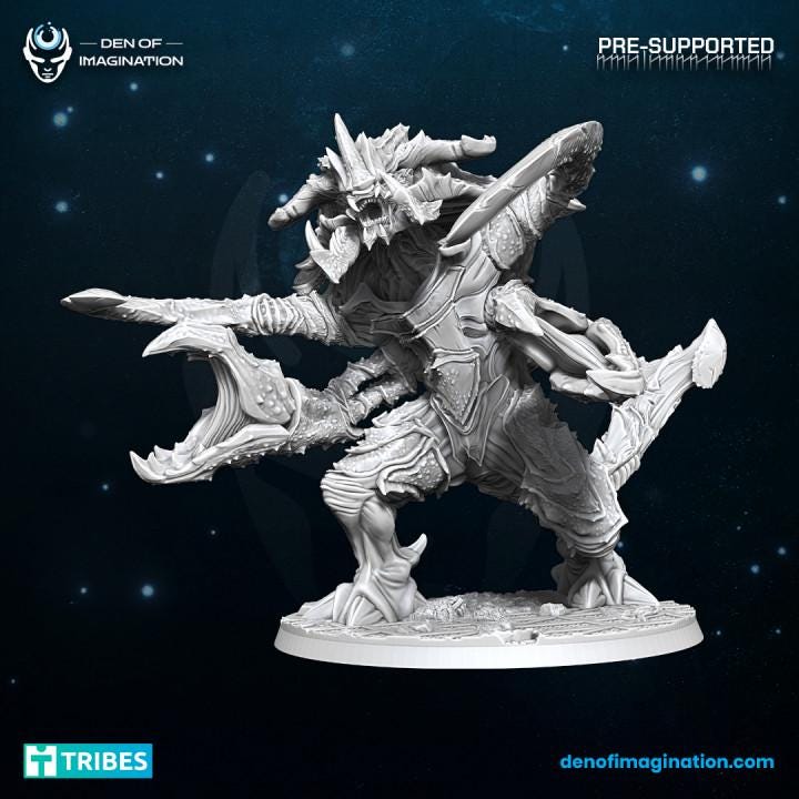 UltraFex Prime - Miniatures - Hive Kelth - Wildmesh - Tabletop Wargaming for Grimdark | Alternative  | OPR Sci-Fi mini Bug Alien