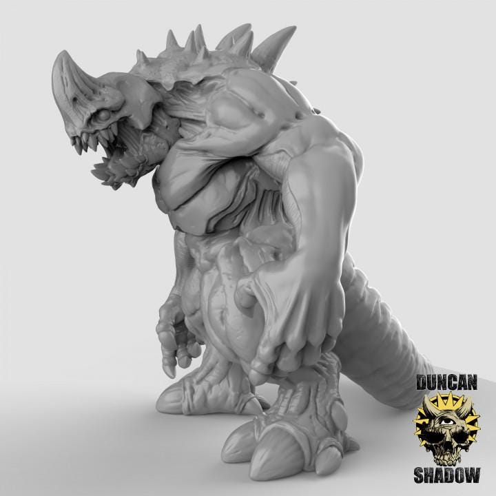 Kaiju | Duncan Shadow| PathFinder | Mini | Tabletop Wargaming | Dungeons and Dragons | Resin | Fantasy | RPG