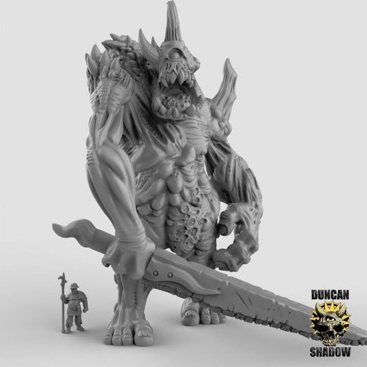 Chaos Plague Titan Miniature | Duncan Shadow | Grimdark | Fantasy | PathFinder | Mini | Tabletop Wargaming | Dungeons & Dragons | RPG