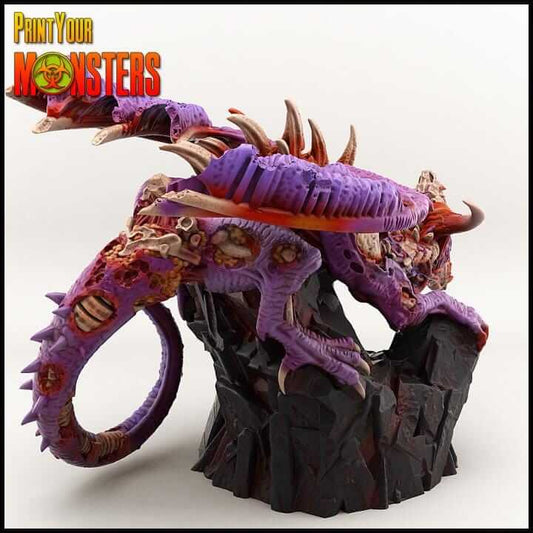 Zombie Dragon | Fantasy | Print your Monster