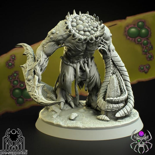 Chaos Plague Beast Abomination - Sci-Fi Wargames & TTRPG | Eight Legs Miniatures mini