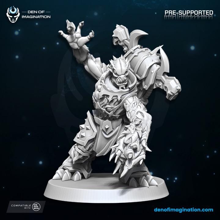 Haunted Gladiators of Wrath - Miniatures - Wildmesh - Tabletop Wargaming for Grimdark | Alternative  | OPR Sci-Fi mini