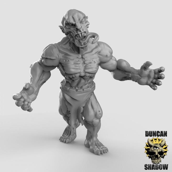 Ghouls | Duncan Shadow | PathFinder | Mini | Tabletop Wargaming | Dungeons and Dragons | Resin | Fantasy | RPG