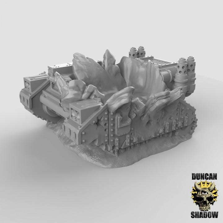 Wrecked Tanks | Duncan Shadow| PathFinder | Mini | Tabletop Wargaming | Dungeons and Dragons | Resin | Fantasy | RPG