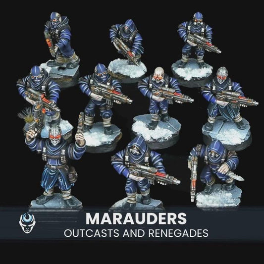 Traitors Marauders - Wildmesh - Tabletop Wargaming for Grimdark | Alternative  | OPR Sci-Fi mini