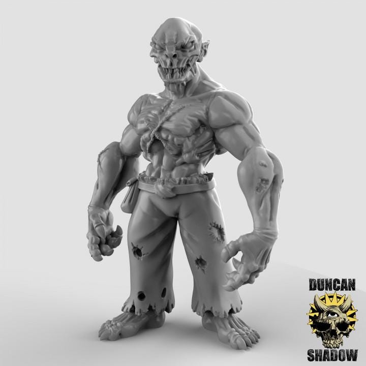 Ghouls | Duncan Shadow | PathFinder | Mini | Tabletop Wargaming | Dungeons and Dragons | Resin | Fantasy | RPG
