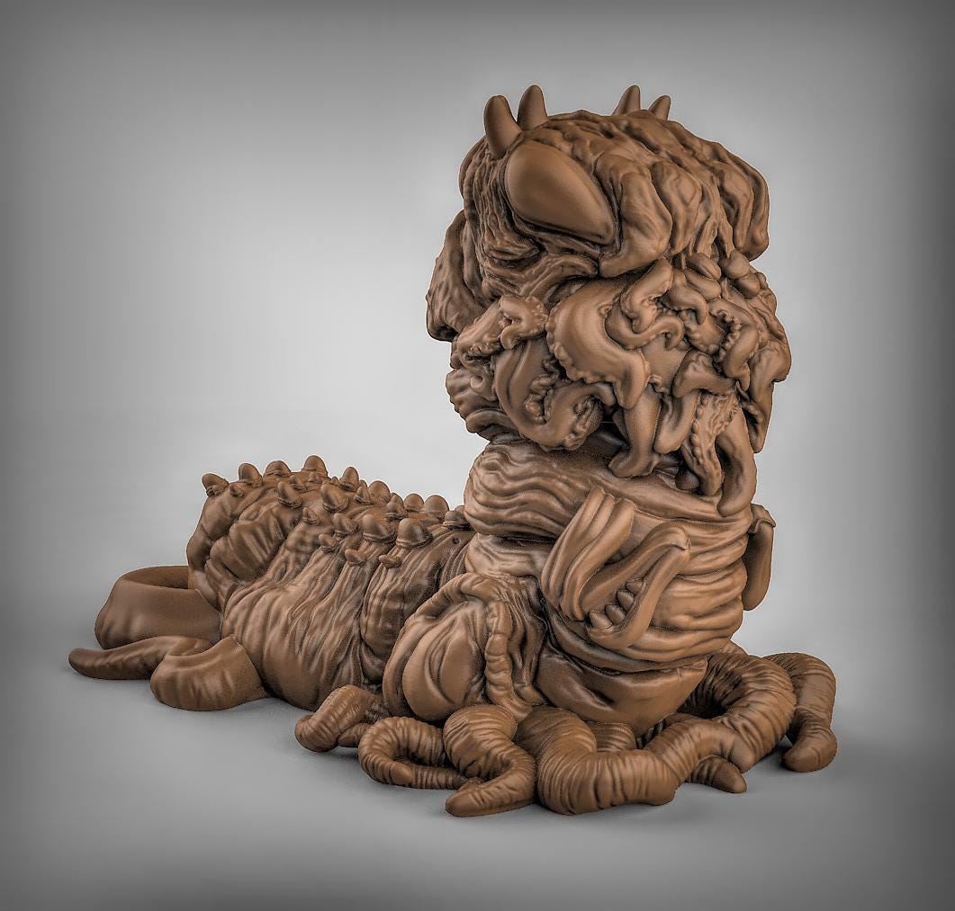 Carrion Crawlers | Duncan Shadow | PathFinder | Mini | Tabletop Wargaming | Dungeons and Dragons | Resin | Fantasy | RPG