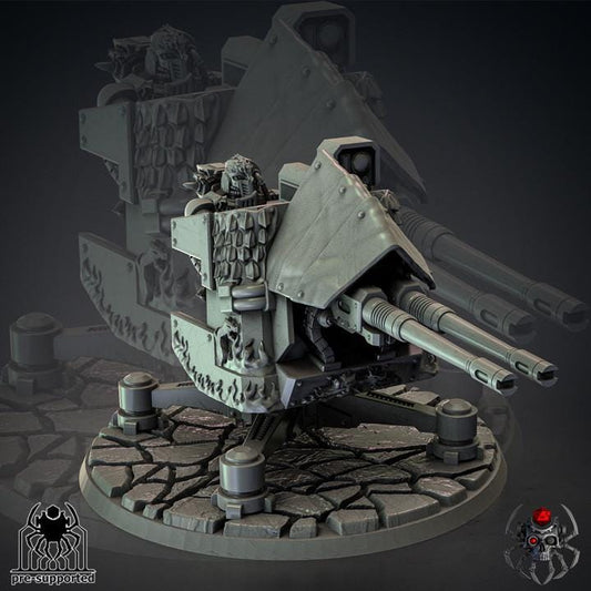 FlameLizard Turret - Sci-Fi Wargames & TTRPG | Eight Legs Miniatures mini