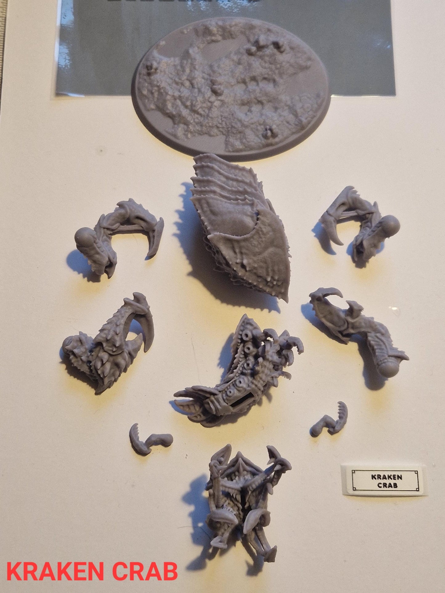 Kraken - Deep Hive - Deep Hive - Oshounaminis - Tabletop wargaming miniature for Grimdark | OPR | Sci-fi | Alien Bug Proxy | Printed mini