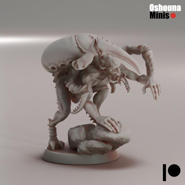 Infected Unit (6-20) - Deep Hive - Oshounaminis - Tabletop wargaming miniature for Grimdark | OPR | Sci-fi | Alien Bug Proxy | Printed mini