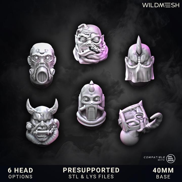 Chaos Excess - Annihilators unit - July 25 Release - Wildmesh Tabletop Wargaming for Grimdark Alternative OPR