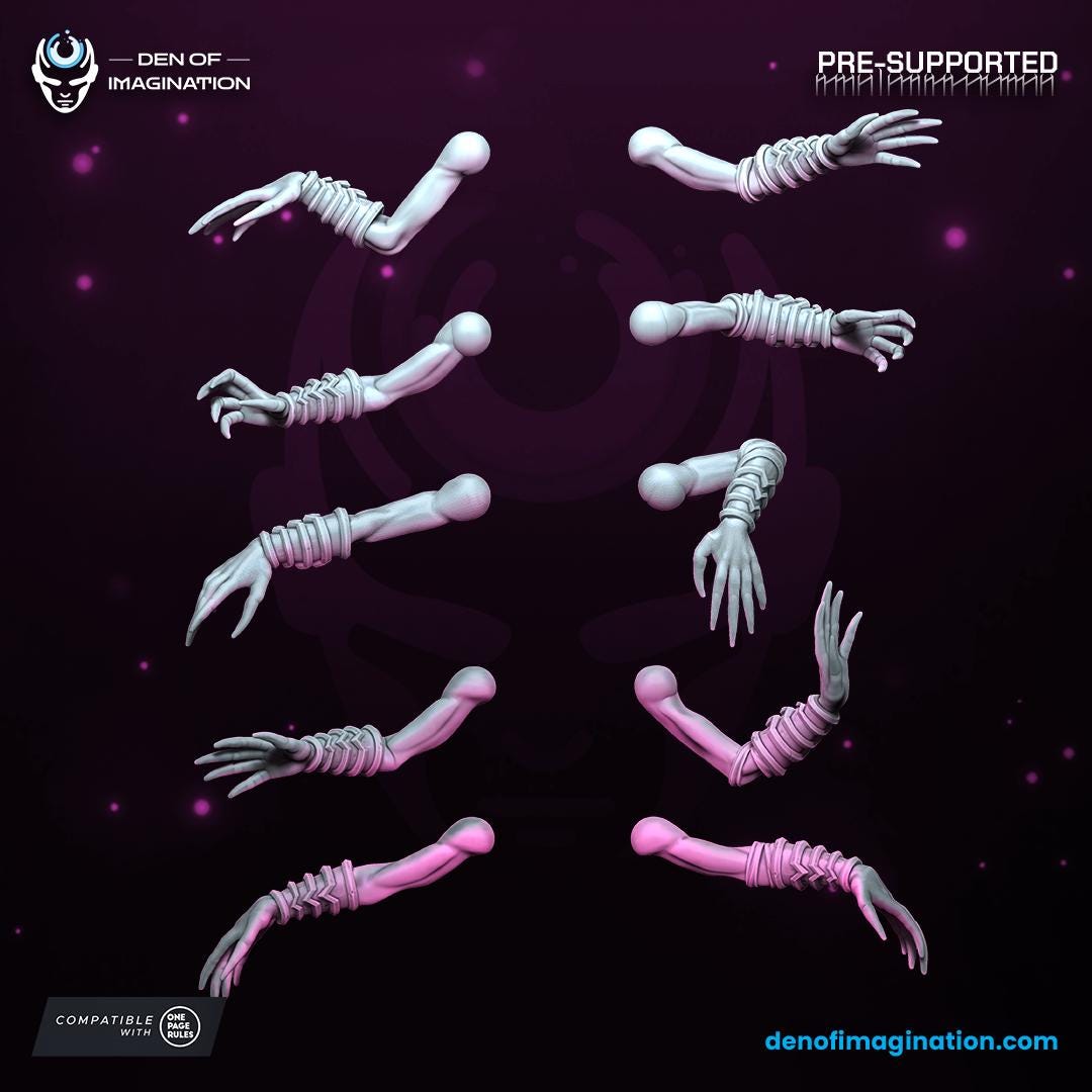 Chaos Demon - Succubus Reborn - Miniatures - NEW Wildmesh release March 25 Tabletop Wargaming for Grimdark | OPR | Sci-fi