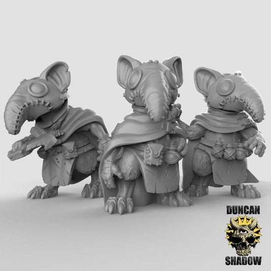 Mousle Plague Doctors | Duncan Shadow| PathFinder | Mini | Tabletop Wargaming | Dungeons and Dragons | Resin | Fantasy | RPG