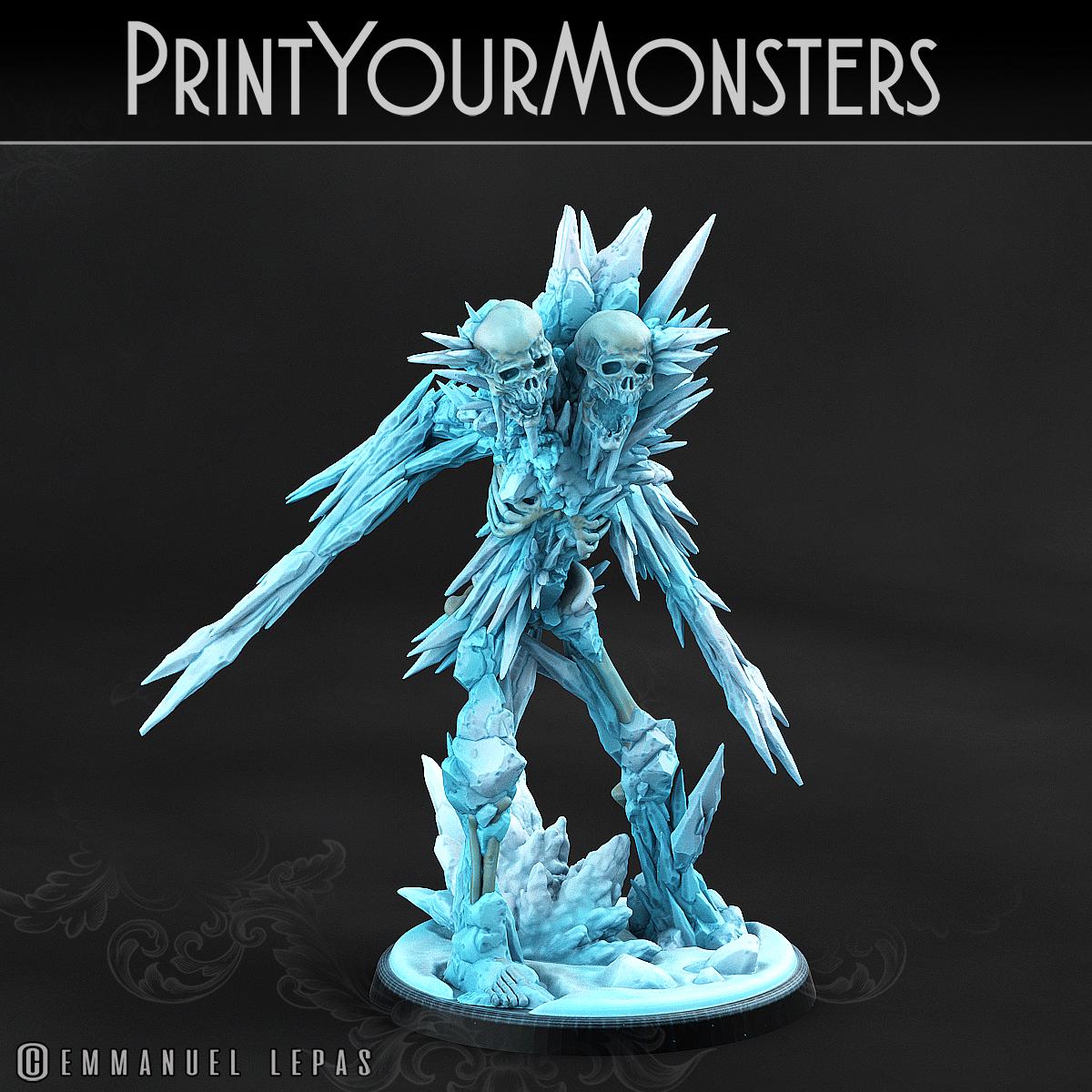 Basalt Elemental Battle Miniatures | Print Your Monster | Fantasy | Grimdark | DnD | Tabletop Wargaming Mini
